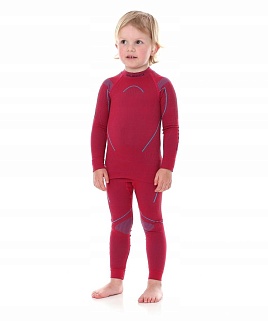 Детское термобелье футболка для девочек Brubeck Body Guard голубая