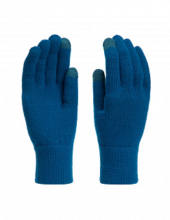 Перчатки детские NORVEG Merino Touch Screen, бирюзово-синий