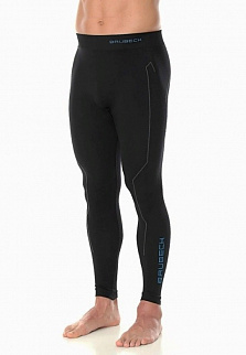 Термобелье мужское кальсоны Brubeck Thermo Nilit Heat черные