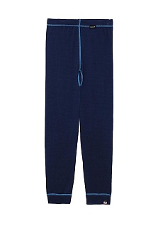 Термобелье подростковое лосины Lopoma Warm Touch с голубой строчкой