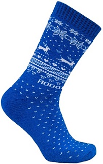 Термоноски NordKapp Indigo коллекция "Норвежские звезды", синий