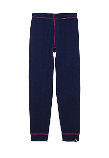 Термобелье подростковое лосины Lopoma Warm Touch с розовой строчкой