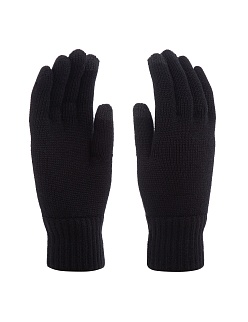 Перчатки унисекс NORVEG Merino TEC Touch Screen, черный